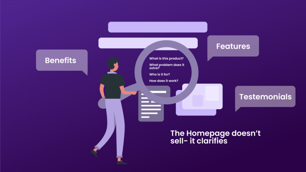 Outcomes or Features? What your Website Homepage content focus on?